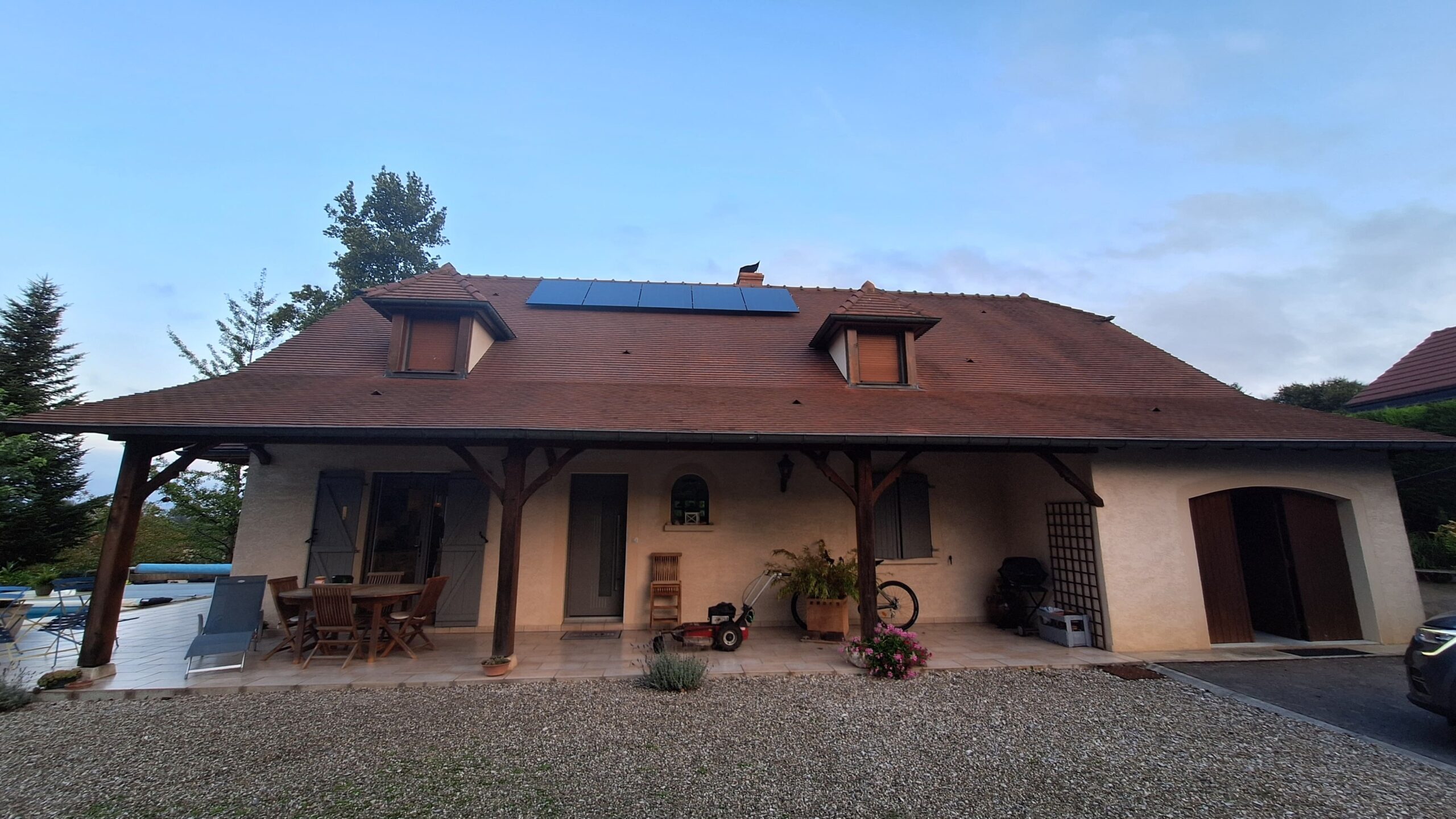 Posepanneaux centralephotovoltaique transistionenergetique
